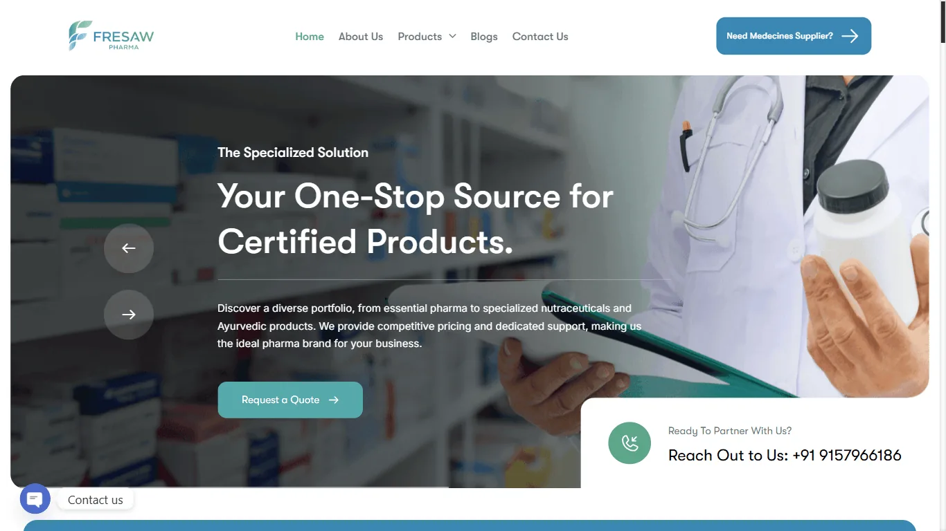 Fresa W Pharma