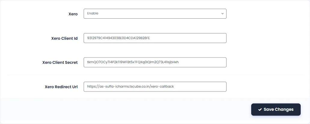 Map funds to your Xero accounts.